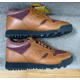 thumbnail image 5 of New Balance Vibram Rainier Men's Low Brown Red Hiking Leather Shoes Size 8.5, 5 of 6