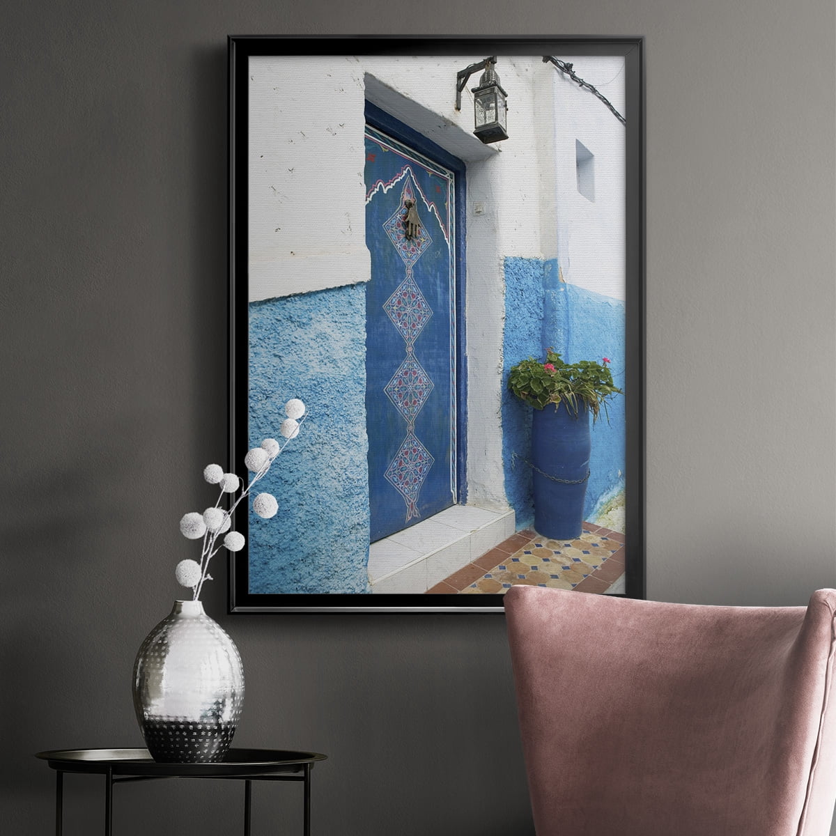 Morocco Door Premium Classic Framed Print - Ready to Hang