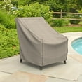 thumbnail image 3 of Budge XSmall Brown / Beige Patio Outdoor Chair Cover, English Garden, 3 of 9