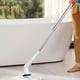 thumbnail image 5 of Cepillo de limpieza eléctrico de alta velocidad | 6 cabezales de cepillo reemplazables | Mango de extensión largo | Recargable inalámbrico | Impermeable | Lechada de lavabo de ventana de azulejo de, 5 of 9