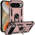 thumbnail image 2 of XPM for Google Pixel 10 Pro XL Phone Case, Hybrid Shockproof Durable 360 Degree Rotatable Ring Stand Holder Kickstand Fit Magnetic Car Mount Cover for Pixel 10 Pro XL (Rose Gold), 2 of 8