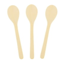 DIY Unfinished Wood Craft Spoons, Craft Supplies, Misc Bulk Craft Accessories, Bulk Craft Accessories, 24 Pieces, Natural