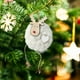 thumbnail image 5 of Adornos navideños Adorno para árbol de Navidad hecho de madera Adecuado para colgar muñecos de nieve de edad avanzada en habitaciones Salas de estar Exhibición Decoración para árbol de Navidad Decorac, 5 of 6