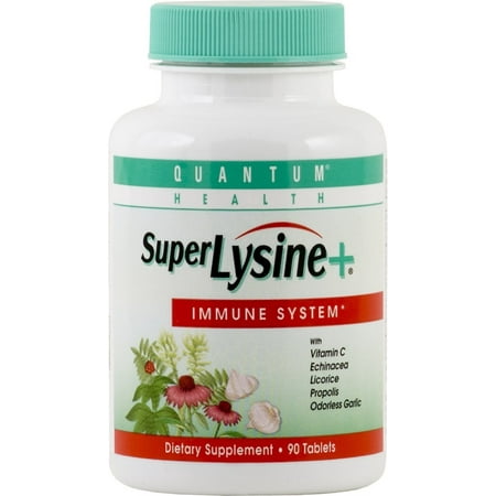 Quantum Santé super + Lysine Système immunitaire Complément alimentaire Comprimés - 90 CT