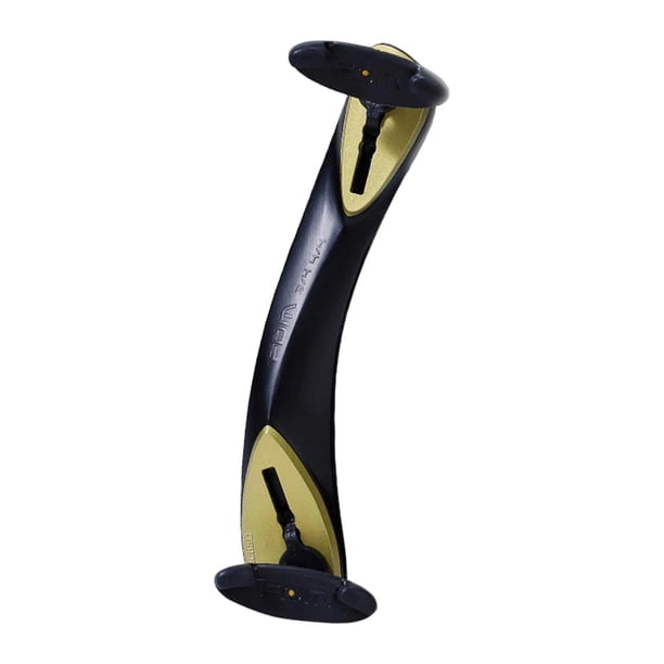 Soporte para hombros para violín, fácil de usar, de aleación de aluminio, para niños y adultos. Negro