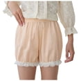thumbnail image 3 of Emitonse Girls' Baby & Toddler Shorts Baby Girl Clothes Toddler Girls Bike Shorts Dance Cartwheel Under Dress Short for Baby Girl Beige,Size 7-8 Years, 3 of 6