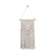 thumbnail image 1 of Decoración colgante de pared de macramé Decoración de pared bohemia Estilo bohemio Tapiz de macramé de madera hecho a mano Decoración de arte de pared SM SunniMix tapiz tejido macramé, 1 of 8