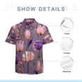thumbnail image 7 of High Quality Hawaiian Shirts for Men Short Sleeve Aloha Beach Shirt Floral Summer Casual Button Down Shirts Blouses 8K4ESE, 7 of 7