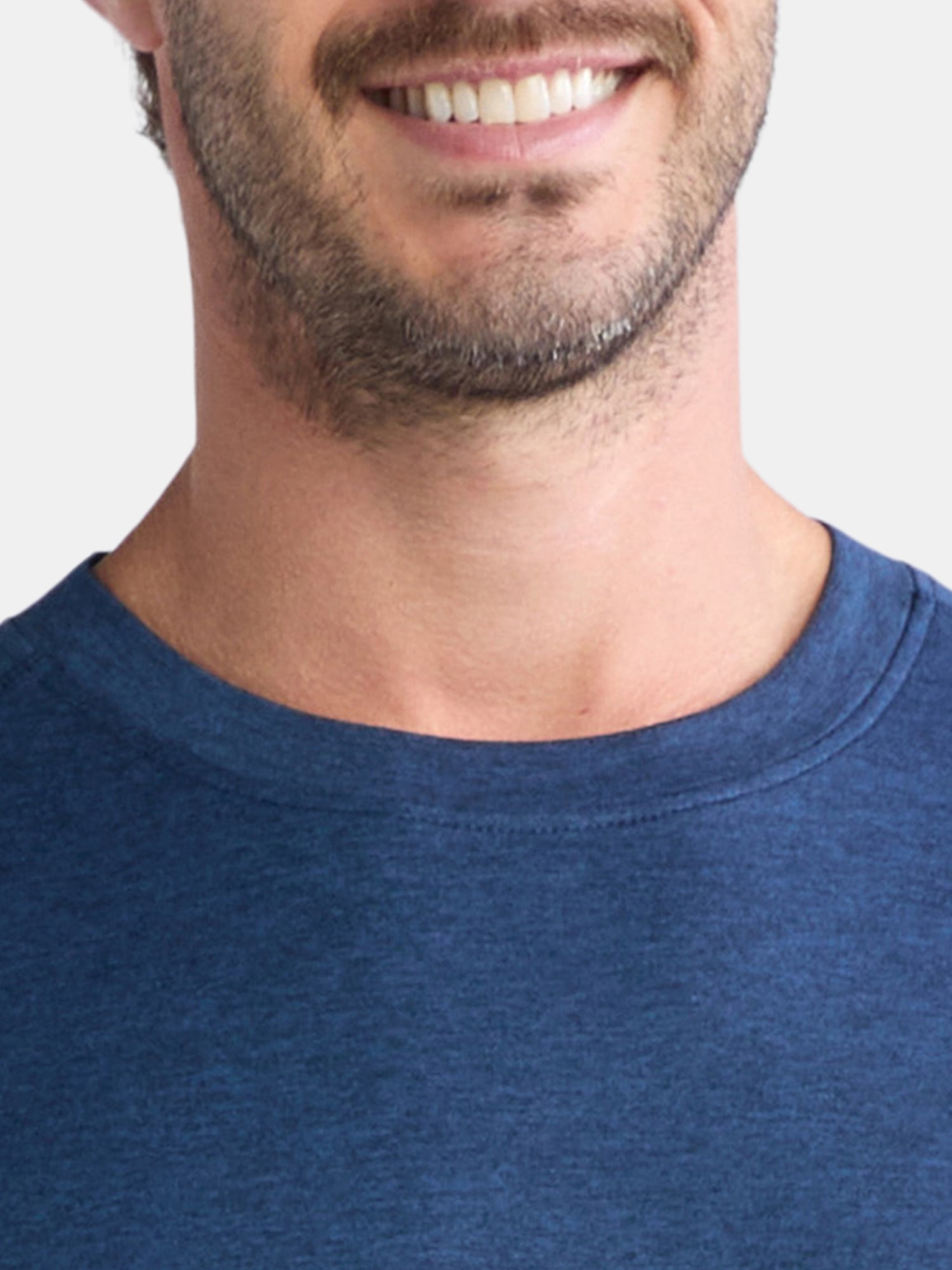 Athletic Works Men's and Big & Tall Men's Soft ButterCore Tee with Short Sleeves, Sizes S-5XL