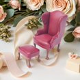 thumbnail image 3 of Yokua Miniature Mini Leather Sofa Model Doll Houses Couch Accessory Realistic 1:12, 3 of 14