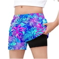 thumbnail image 1 of Odeerbi 5-15 Años Niños Lindos Pantalones de Natación Con Impresión Con Compresión Forrado Cortos de Playa Seco Rápido Con Bolsillos Cortos de La Cintura Elástica, 1 of 6