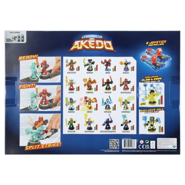 Akedo, 18 Ultimate Arcade 2.5 inch Action Figures , Exclusive All