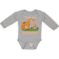 thumbnail image 3 of Inktastic It's Our 1st Father's Day Brontosaurus Family Boys or Girls Long Sleeve Baby Bodysuit, 3 of 5