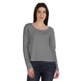 thumbnail image 1 of Inkmeso T-Shirt en Coton à Manches Longues Style de Rue Col Rond pour Femmes, 1 of 7