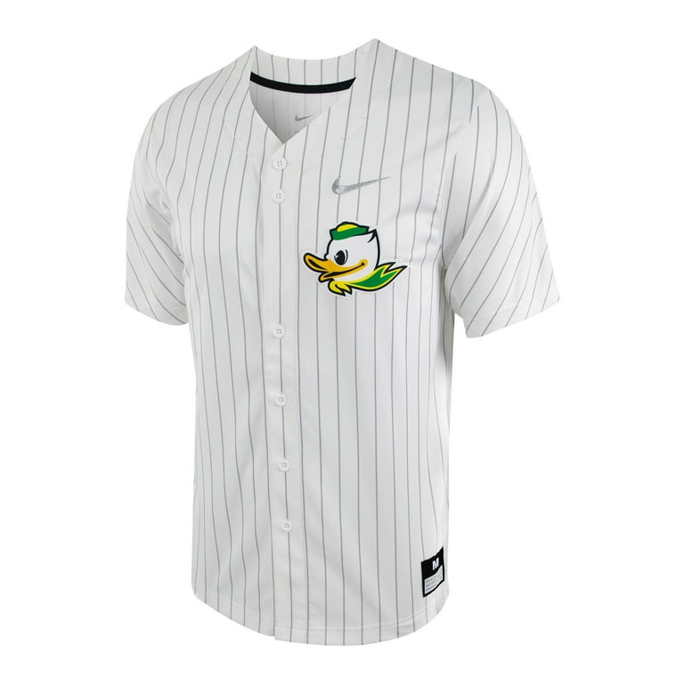 Men's Nike Black Oregon Ducks Replica Two-Button Baseball Jersey