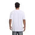 thumbnail image 2 of Zfeel ZF220 Heavyweight T-Shirt for Men, 6 oz. Ring-Spun Cotton, Print-Ready Tee, White, L, 2 of 5