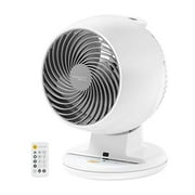 IRIS USA, Inc. IRIS USA 586806Woozoo, ventilateur de circulation oscillant télécommandé pour toute la pièce, 1 paquet, blanc