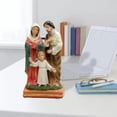 thumbnail image 4 of Estatuas de la Sagrada Familia Zulema Adorno Religioso Navidad de Resina Color Oro, 4 of 8