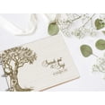 thumbnail image 5 of Darling Souvenir Personalized Engraved Laser Cut Wedding Guest Book Wooden Cover Sign-in Book Registry Guestbook Scrapbook-Z6, 5 of 7