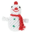 thumbnail image 4 of FRCOLOR 1 Set Small Dog Toys Snowman Shaped Cotton Rope for Teething and Multi Purpose Use, 4 of 8