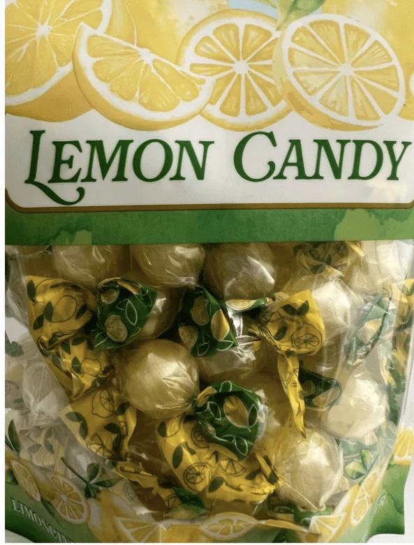 Tentazioni Lemon Hard Candy 11 Oz 2 Pack, Fruit Flavor Individually Wrapped Treat