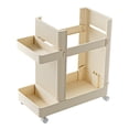 thumbnail image 3 of Estante de almacenamiento para esterilla de Yoga, carrito portátil con ruedas giratorias, estante de almacenamiento para gimnasio en casa, estante de, 3 of 10