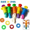 thumbnail image 2 of SUTENGDA Set Of 10 Pieces Of Rubber Mud Syringe Space Sand Mold Clay Parts Dough DIY Children‘s Handmade Color Mud Tool Extruder Set - Multiple Colors, 2 of 7