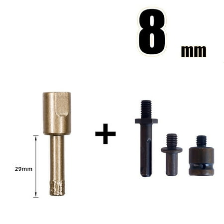 

BCLONG Diamond Brazed Core Dry Drill Set For Tiles Marble Glass Hole Saw Cutter