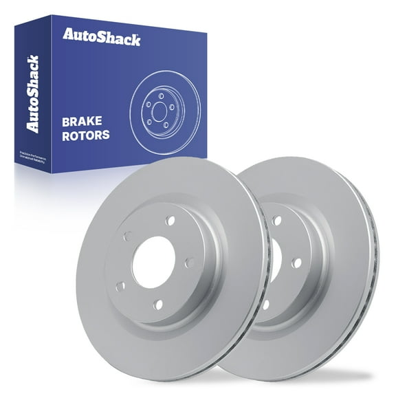 AutoShack Front Brake Rotors | Replacement For 2007-2013 Nissan Altima 2.5L 3.5L V6 FWD | Coated | 2-PC Set | ArmorStop