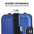thumbnail image 4 of Maleta De Viaje Hercules Blue Bird Azul Cobalto 23 Pulgadas, 4 of 10