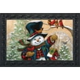 thumbnail image 2 of Briarwood Lane Winter Friends Snowman Doormat, 2 of 3