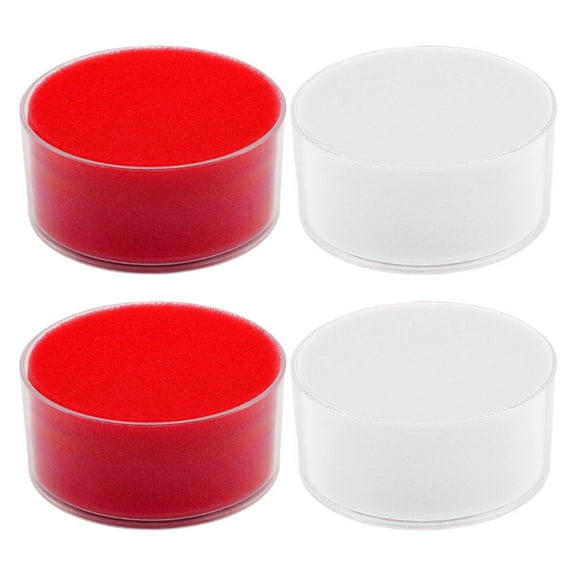 Masteelf 4pcs Cash Counting Sponge Finger Moistener for Paper and Documents Money Counting for Bank and Store Finger Wet Sponge Tools