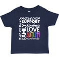 thumbnail image 3 of Inktastic Autism Awareness Love, Friendship, Support Boys or Girls Baby T-Shirt, 3 of 5