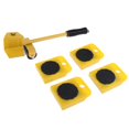 thumbnail image 1 of 5 Piezas De Elevadores De Muebles Para Con 4 Piezas Ruedas Amarillo Sunnimix Furniture Mover Slider Glider, 1 of 6