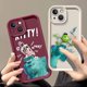 thumbnail image 2 of Luxtury-Funda de teléfono para iPhone, carcasa de silicona suave para iPhone 15, 14, 12, 13, 11 Pro, 8, 7 SE Plus, X, XR, XS Max, Disney Monsters, Inc, 2 of 5