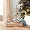 thumbnail image 2 of Melrose Cut Out Christmas Tree Decoration - 12.5" - Set of 2, 2 of 4