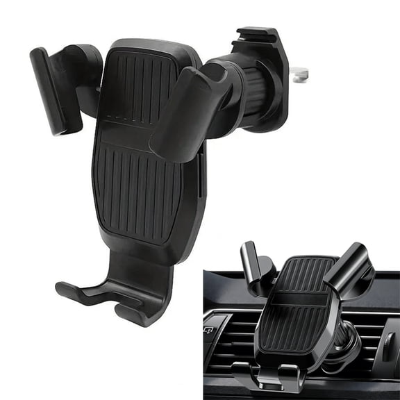 Universal Car Phone Holder for Air Vent, Secure Hook Clip with 360° Adjustable Mount, Compatible with iPhone, Samsung and Android Phones