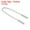 Grey, variant on Uxcell Zipper Pulls Extension Handle Cord, 15 Pack Finger Use Plastic Curve Puller Tab Tag Extender, Black