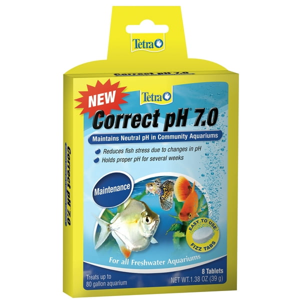 Tetra Correct pH MaintenanceTablets for Aquariums, 8 Ct