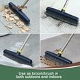 thumbnail image 3 of Eyliden Push Broom Brush Stiff Bristles 54in Long Adjustable Handle for Outdoor, 3 of 6