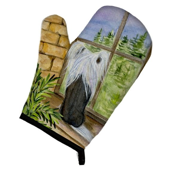 Caroline's Treasures Chinese Crested Oven Mitt