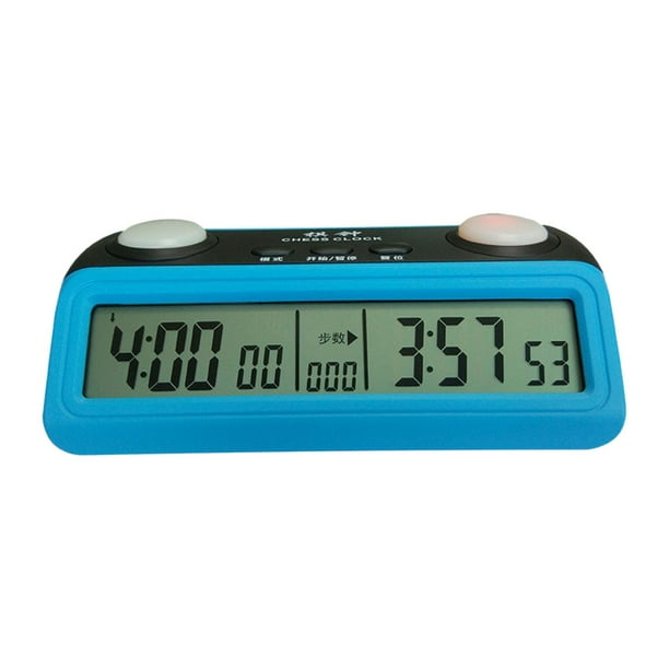 Digital Chess Timer, Chess Clock with Alarm, Electronic Count up Down