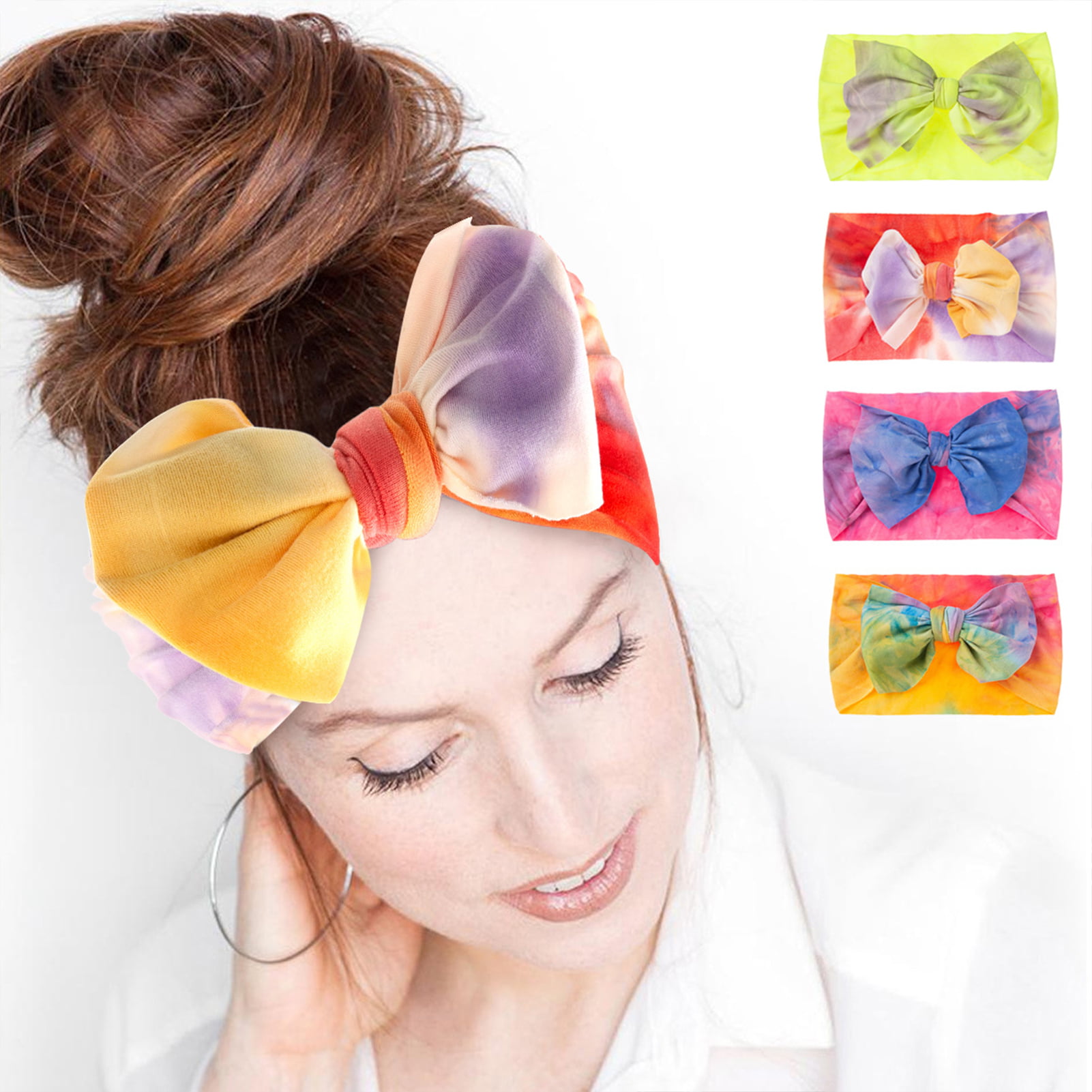 HANDMADE *PINK ZEBRA*Fabric Women Headband Hair Accessory Hair Band With Elastic 
