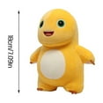 thumbnail image 2 of HavenCo Adorable Yellow Plush Dinosaur Toy for Kids, Soft Stuffed Animal Doll, Perfect Birthday Gift, Cuddly Companion, Nailong Design, 8 Inches Tall, 2 of 4