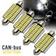 thumbnail image 2 of 4/6X Festoon 31 mm 36 mm 39 mm 41 mm Shuttle LED Bombillas C5W C10W LED Canbus Error Free Auto Interior Doom Light Luces de lectura de mapas de automóvil, 2 of 5