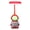 Red, variant on mdesiwst Astronaut Desk Lamp for Kids Novelty Spaceman LED Night Light with 7 Colors Nursery Bedside Lamp with Flexible Gooseneck for Living Room Bedroom
