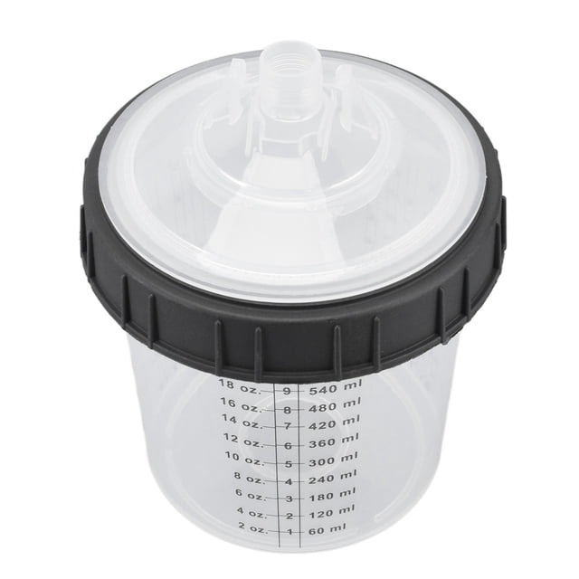 Vaso para mezclar pintura en aerosol, Vaso para aerosol de pintura desechable Vaso para aerosol de pintura Vaso para pintura desechable Rendimiento finamente ajustado