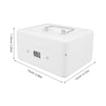 thumbnail image 2 of CTIRCHIU 1Pack Small Safe Box With Combination Lock Cold Rolled Steel Money Organizer For Cash 6.29X4.72X2.85in, 2 of 8