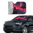 thumbnail image 4 of Batman Windshield Sun Shade Foldable Car Front Window Sunshade For Car Suv Trucks Vans - Best Heat Shield Blocker Visor Cover Blocks Uv Rays And Keeps Your Vehicle Cool-Small, 4 of 5