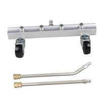 MAGIDEAL Pressure Washer Undercarriage Cleaner with Extension Wands,Undercarriage Sprayer 1 Straight 1 Curved